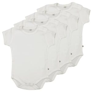 pippi Kurzarmbody 4er Pack White