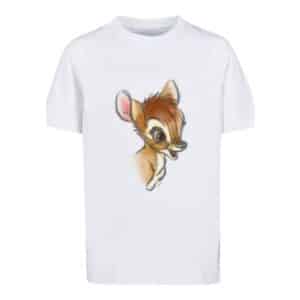F4NT4STIC T-Shirt Disney Bambi Zeichnung weiß