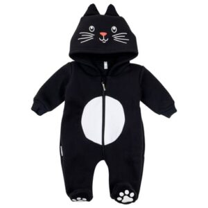 Baby Sweets Tieroverall Tierstrampler weiß schwarz