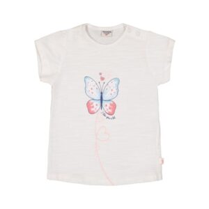 Salt and Pepper T-Shirt Butterfly weiß