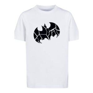 F4NT4STIC T-Shirt DC Comics Batman Logo weiß