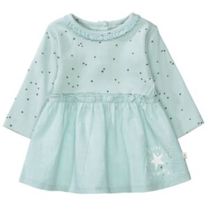 STACCATO Kleid aqua sky gemustert