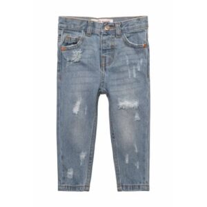 MINOTI Boyfriend Jeans Denim-Hellblau