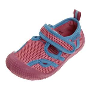 Playshoes Aqua-Sandale pink/türkis