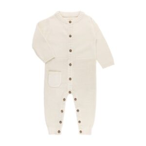 kindsgard Strickoverall strikka Grobstrick creme