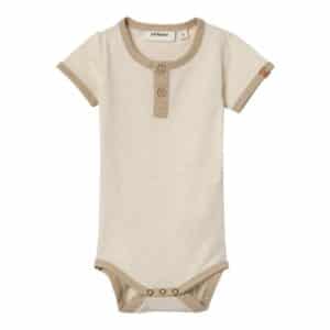 Lil'Atelier Kurzarmbody Nbmdawson Turtledove