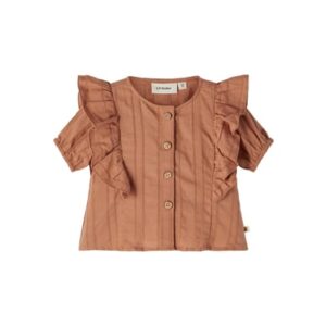 Lil'Atelier Bluse Nbfhunja Mocha Mousse