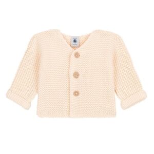 Petit Bateau Strickjacke beige avalanche