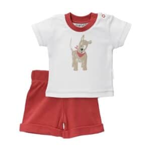 Baby Sweets 2tlg Set Shirt + Hose Lieblingsstücke rot weiß