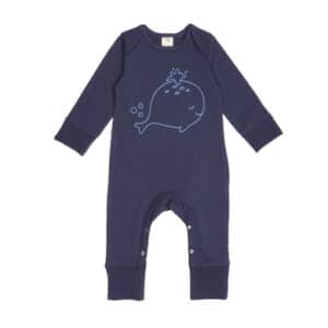 Walkiddy Bodysuit Whale navy