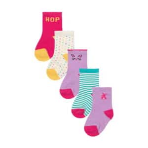 MINOTI 5er-Pack Socken Lila