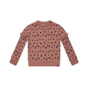 Koko Noko Sweatshirt Nova dusty pink gepunktet