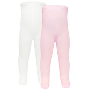 Ewers Strumpfhose 2er-Pack Uni baby rose