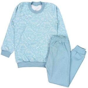 TupTam Kinder Jungen Pyjama Set Langarm 2-teilig mint