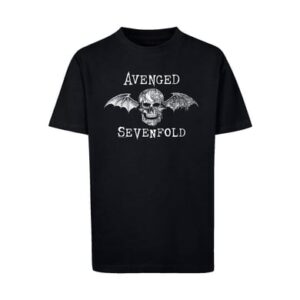F4NT4STIC T-Shirt Avenged Sevenfold Rock Metal Band Cyborg Bat schwarz