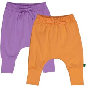 Fred's World Babyhose 2er-Pack Tangarine/ Deep lavender