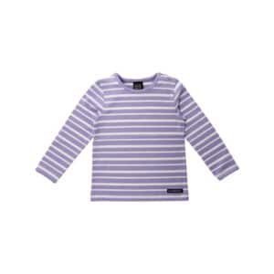 Villervalla Shirt Langarm Stripes lavendel