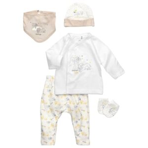 Disney 5tlg Set Baby Sweets meets Disney weiß braun