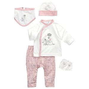 Disney 5tlg Set Baby Sweets meets Disney weiß rosa