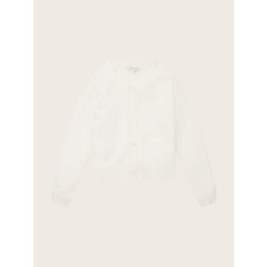 TOM TAILOR Cardigan Gardenia White