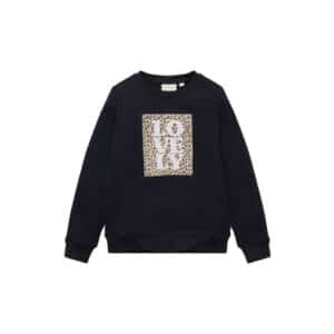 TOM TAILOR Sweatshirt Leo Lovely Sky Captain Blue