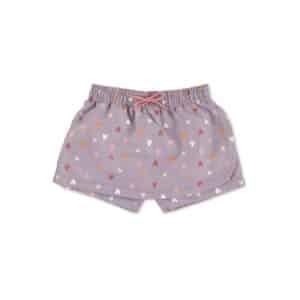 Sterntaler Badeshorts Herz lila