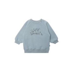 Liliput Sweatshirt let it Snow hellblau