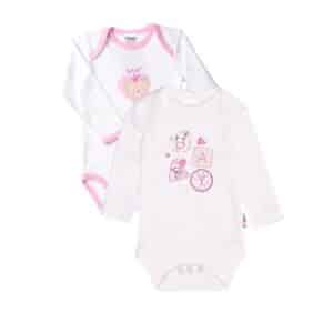 Liliput Amineckbody 2er-Pack BEAR weiß