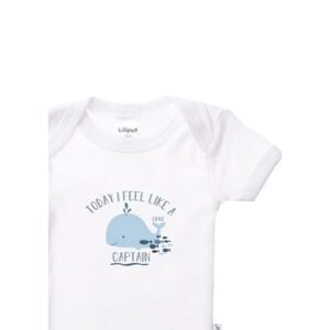 Liliput Amineckbody 2er-Pack Whale Captain blau