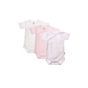 Liliput Baby-Body weiß und rosa
